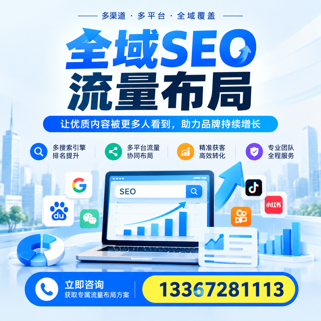 全域SEO流量布局工具推荐:五家渠企业的选择清单